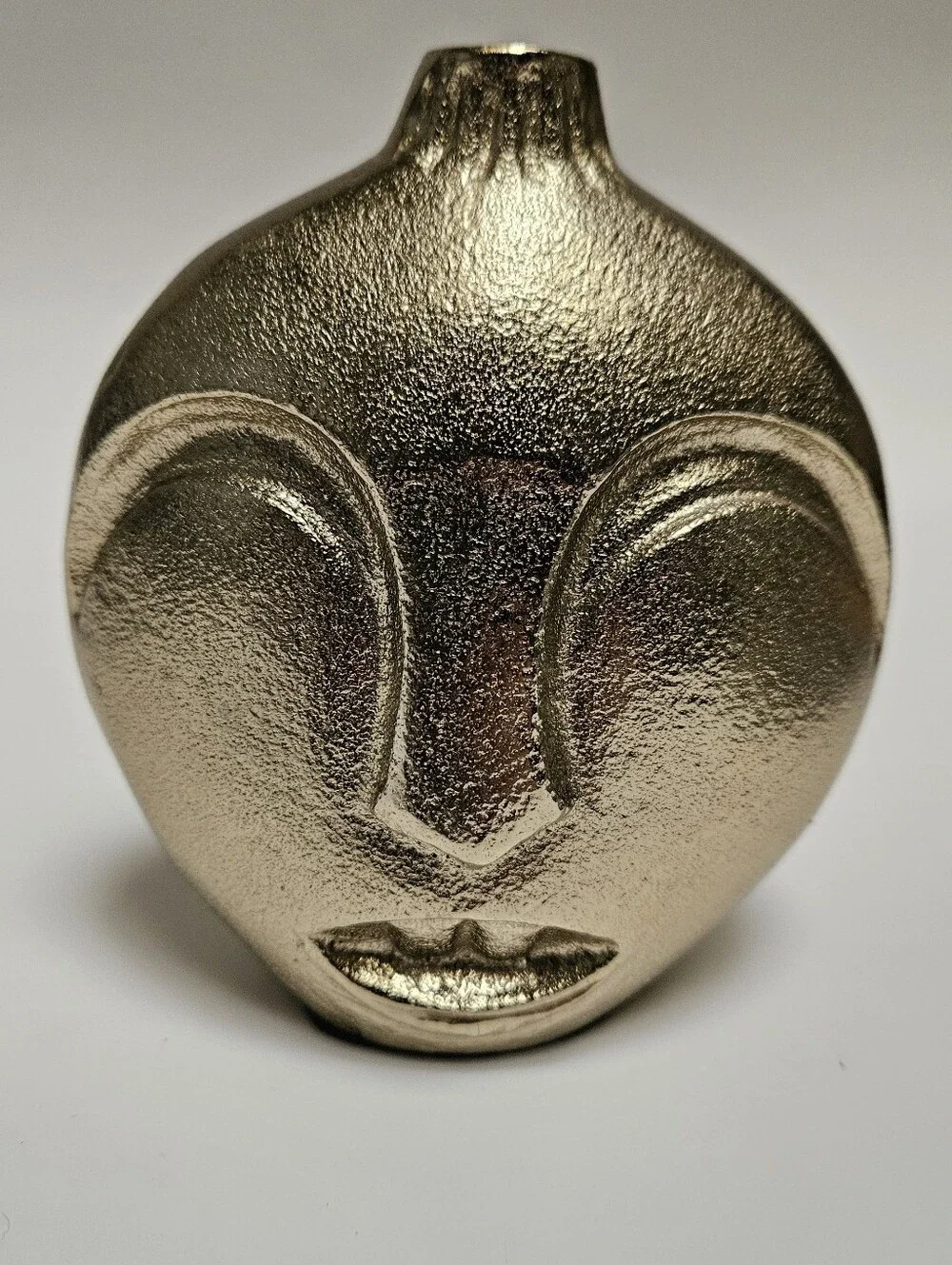 Gold Face Decorative Vase